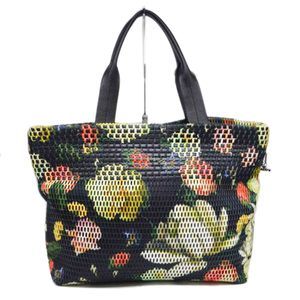Anteprima Stampa Flower Mesh Leather Tote Bag